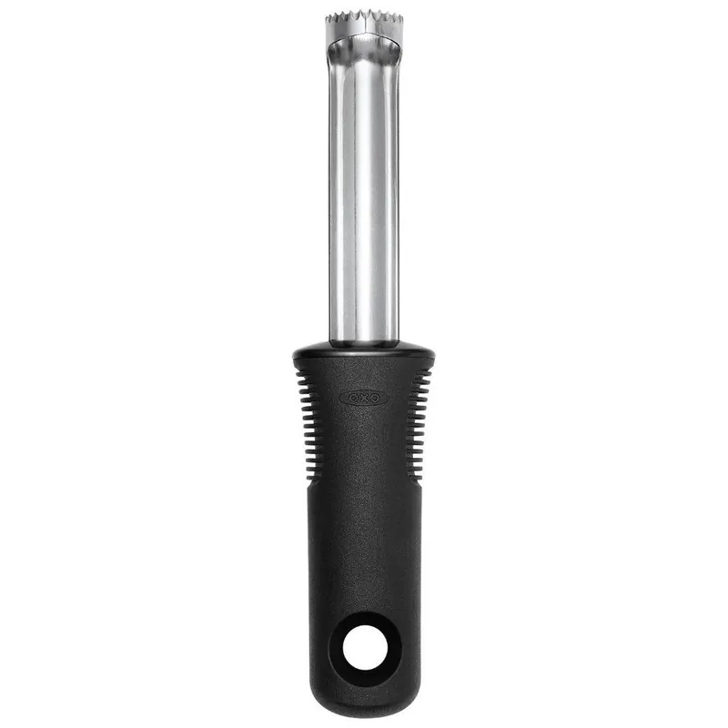 Wykrawacz do gniazd nasiennych GOOD GRIPS 20 cm, czarny, stal nierdzewna, OXO Darmowa dostawa