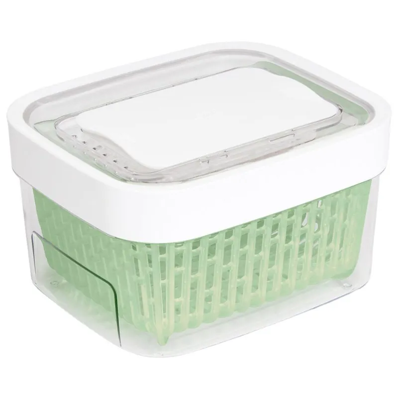 Pojemnik do przechowywania żywności GREENSAVER GOOD GRIPS 1,5 l, biały, plastikowy, OXO Ostatnie sztuki