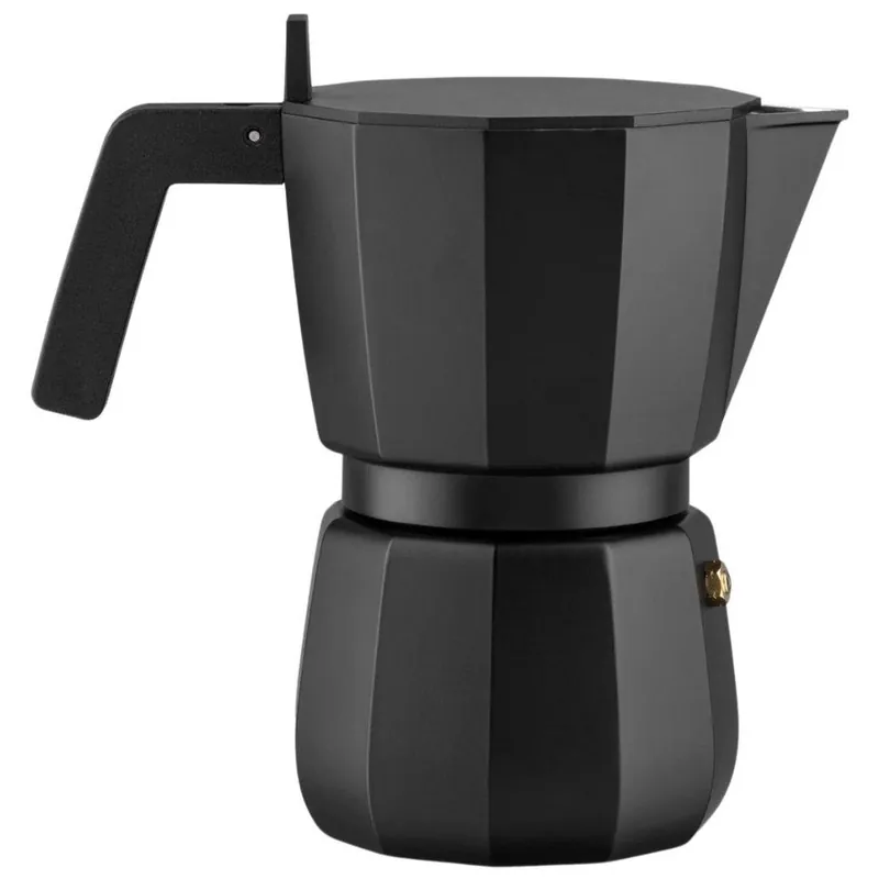 Hit cenowy Zaparzacz do espresso MOKA 300 ml, czarny, aluminiowy, Alessi