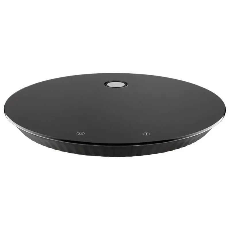 Wybór klientów Cyfrowa waga kuchenna PLISSÉ 27 cm, czarna, tworzywo sztuczne, Alessi