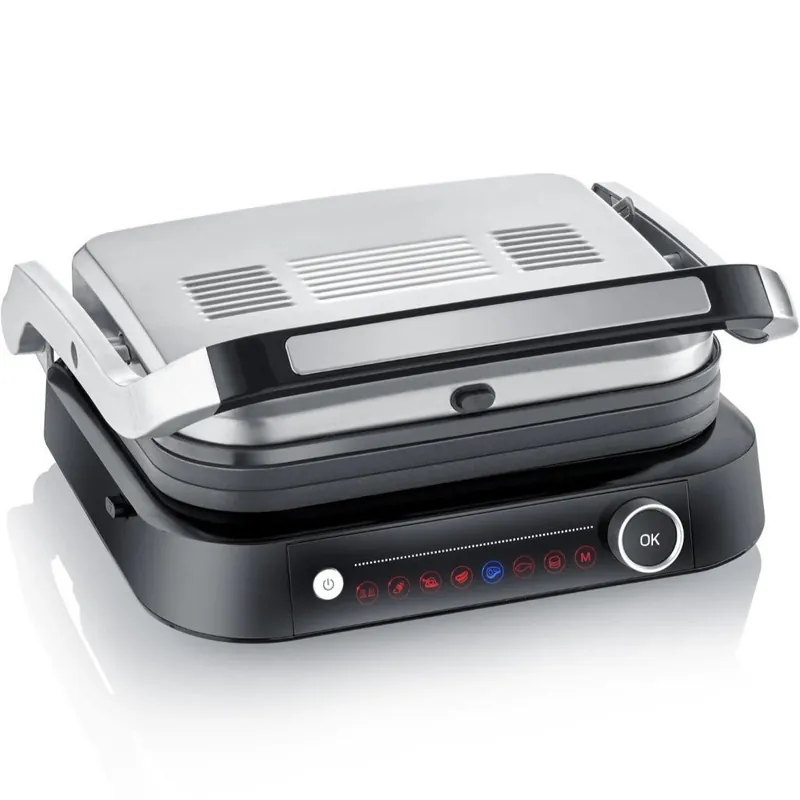 Elektryczny grill kontaktowy EK 3169, srebrny, Severin Ekspresowa dostawa