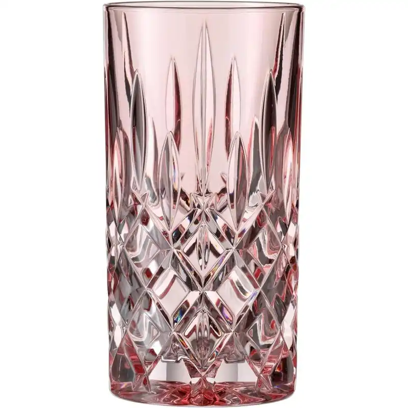 Szklanki do long drinków NOBLESSE FRESH COLORS 395 ml, zestaw 2 sztuk, różowe, Nachtmann Ekspresowa dostawa