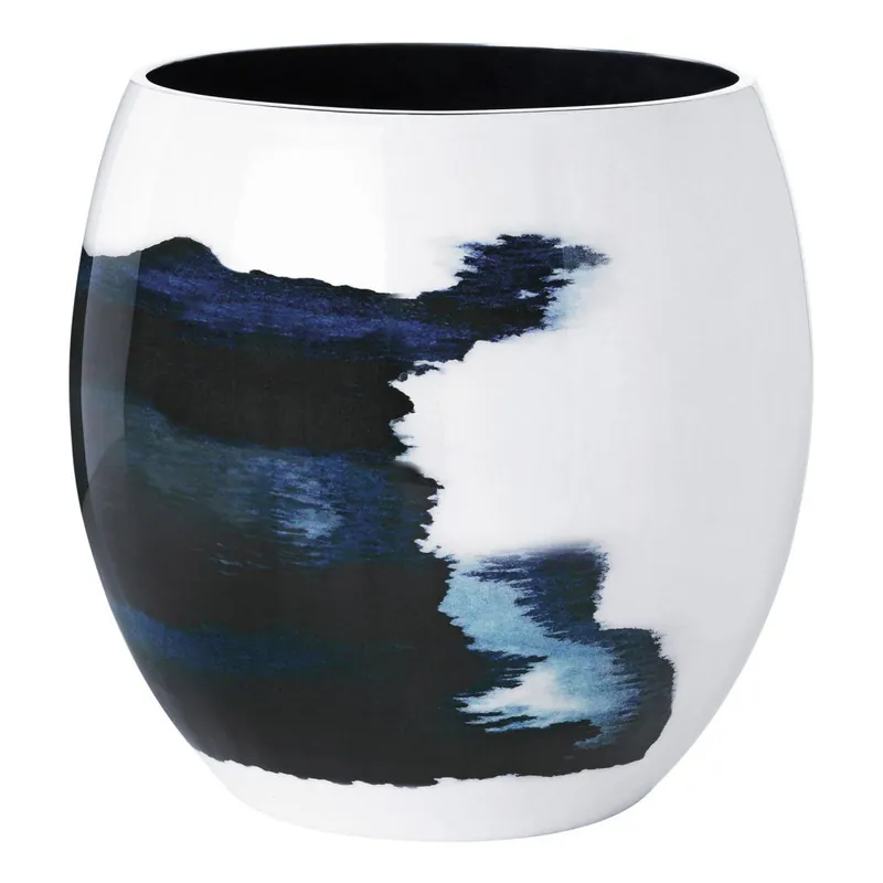 Wazon STOCKHOLM AQUATIC 21 cm, niebieski, aluminiowy, Stelton Nowość