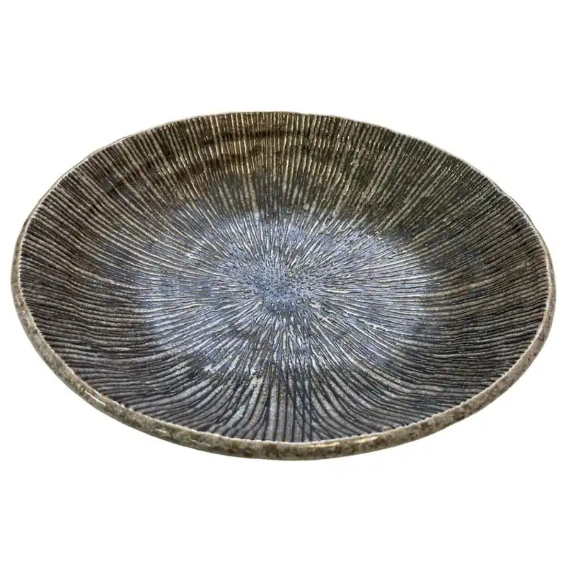 Obniżka ceny Misa jadalniana KIZAMI 700 ml, szara, ceramiczna, MIJ