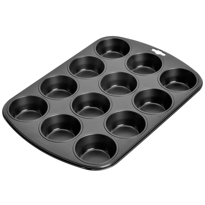 Forma do muffinów GO WILD NUBIA 38 cm, szary, metal, Kaiser Tylko do końca tygodnia