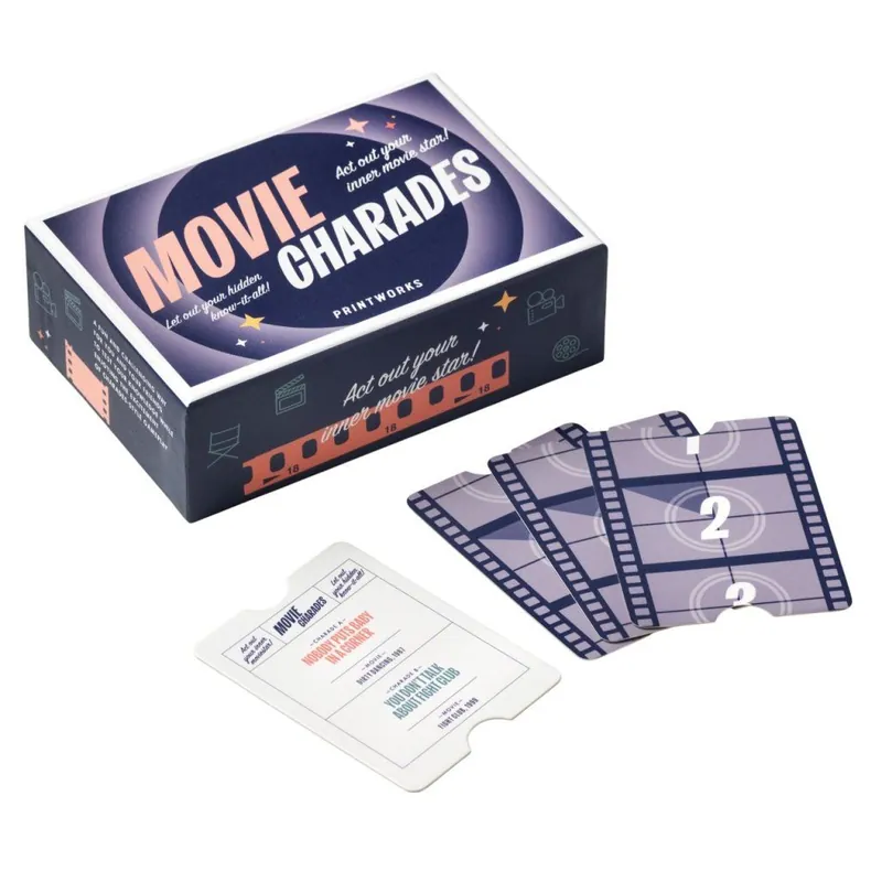 Gra planszowa MOVIE CHARADES, Printworks Sprawdź teraz