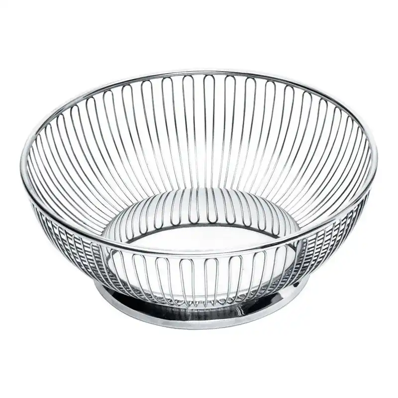 Wysoka jakość Kosz na owoce 826 24 cm, srebrny, stal nierdzewna, Alessi