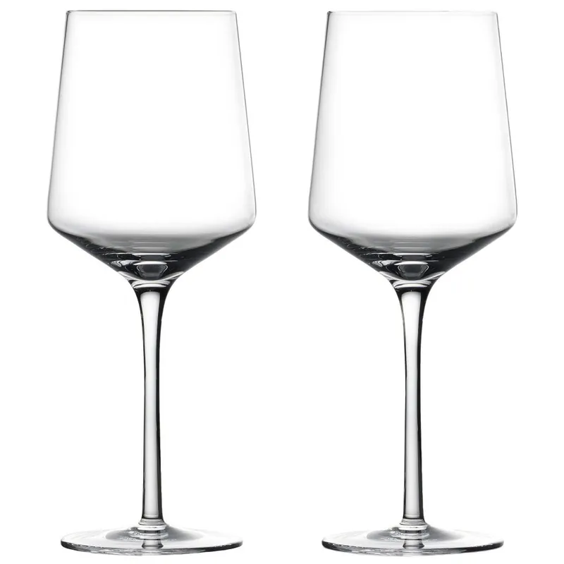 Bestseller Kieliszek do czerwonego wina ROCKS 400 ml, zestaw 2 szt., jasne, szkło, strefa Dania