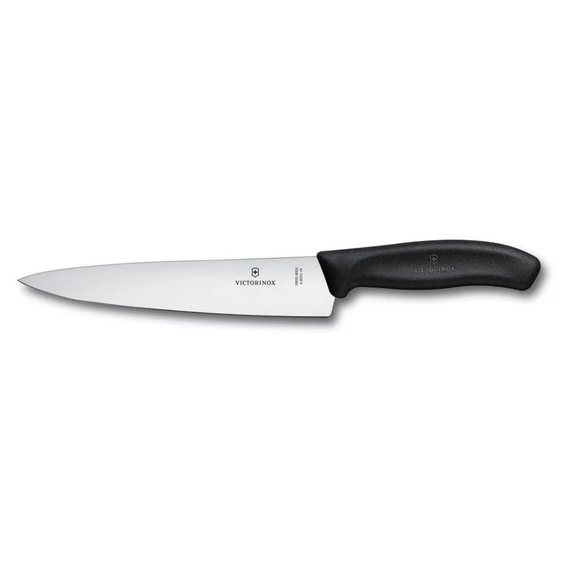 Nóż szefa kuchni SWISS CLASSIC 19 cm, czarny, plastikowy, Victorinox Dodaj do koszyka