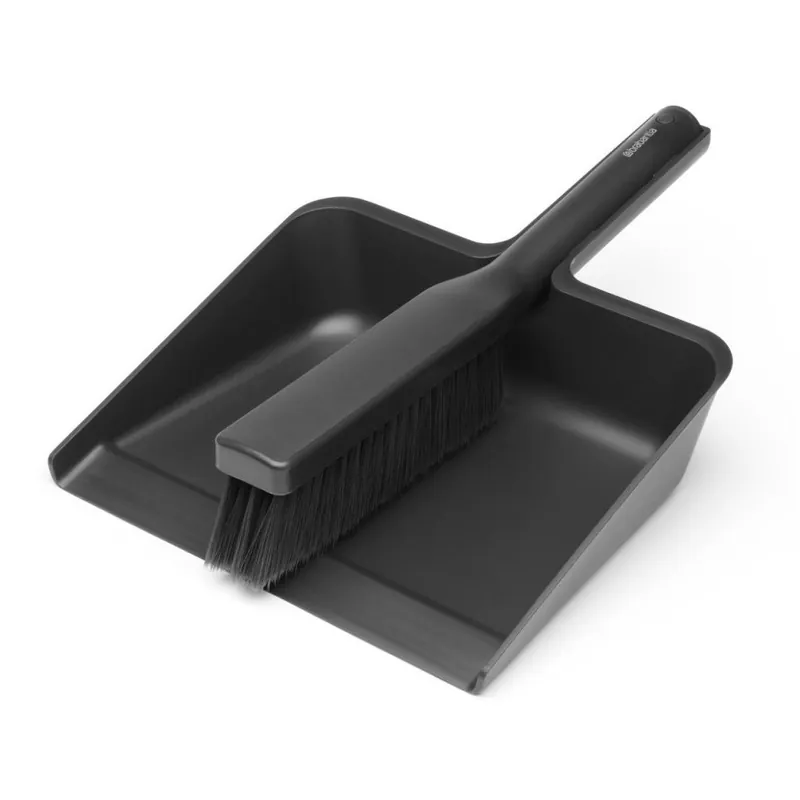 Zmiotka z szufelką ZLEWOZMYWAK 33 cm, ciemny szary, plastikowy, Brabantia Sprawdź teraz