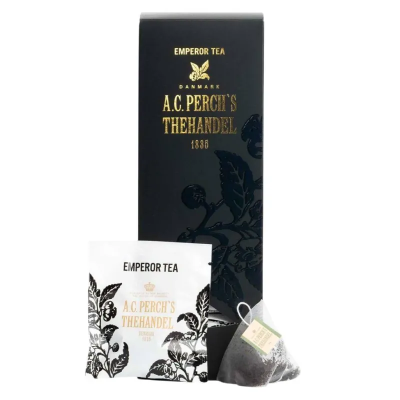 Ograniczona ilość Czarna herbata EMPEROR TEA, 25 torebek, A.C. Perch's Thehandel
