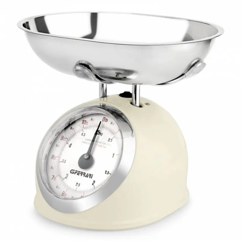 Bestseller Mechaniczna waga kuchenna ASKA 22 cm, kość słoniowa, G3Ferrari