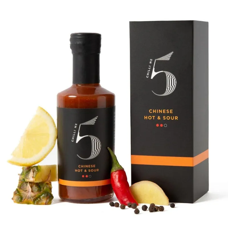 Sos chili gourmet CHINESE HOT & SOUR 200 ml, Chilli No5 Taniej