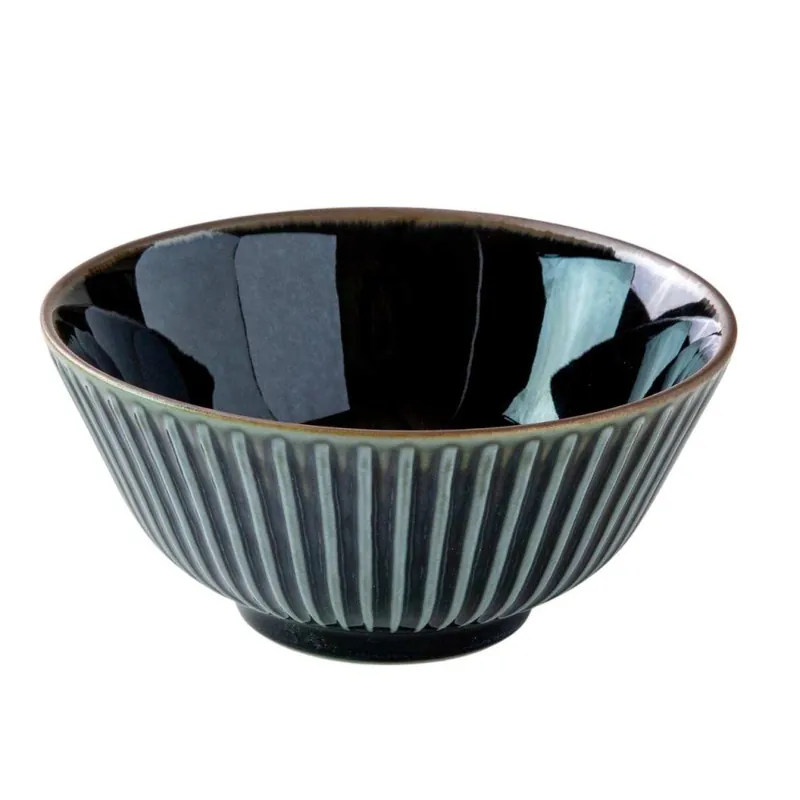 Misa jadalniana NAVY SENDAN 14 cm, 500 ml, niebieski, ceramika, MIJ Nowy