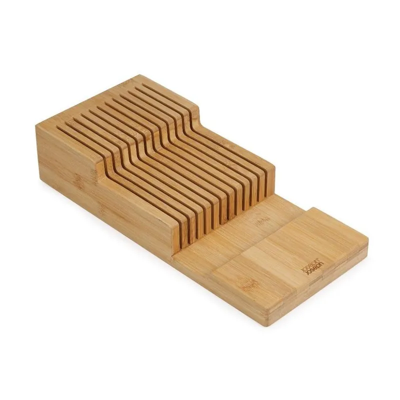 Organizer na noże DRAWERSTORE 851695 40 x 18 cm, brązowy, bambus, Joseph Joseph Wybór klientów