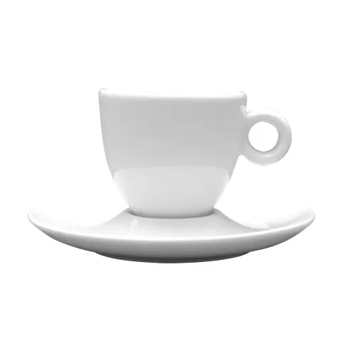Filiżanka ze spodkiem 80 ml/12,5 cm Bola 002B Lubiana Wyprzedaż