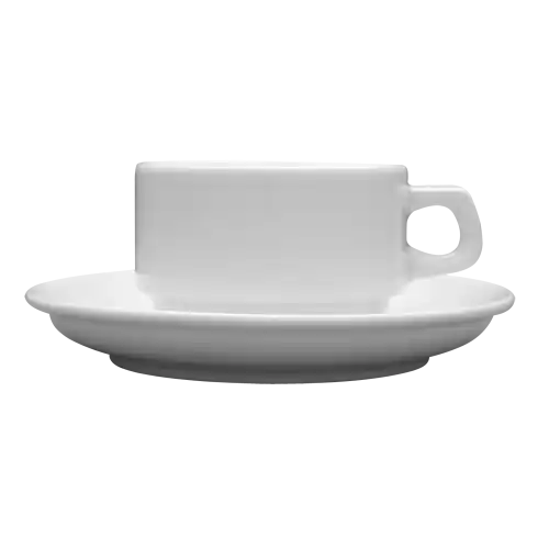 LUBIANA KASZUB/HEL Filiżanka Do Kawy Herbaty Porcelana Biała Ceramika 250ml Popularny