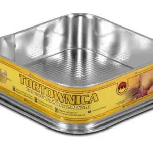 Tortownica kwadratowa 24 cm SNB Bezpieczna płatność