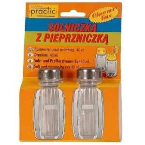 Komplet solniczki z pieprzniczką Cgrom Practic Ostatnie sztuki