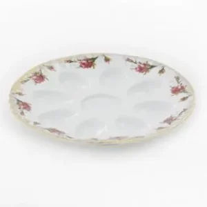 Rabat Półmisek okrągły do jaj Iwona 013 Chodzież 21 cm