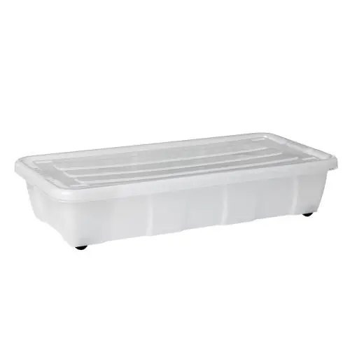 Tani Pojemnik na kółkach pod łóżko Bedroller Easy 30 l Plast Team