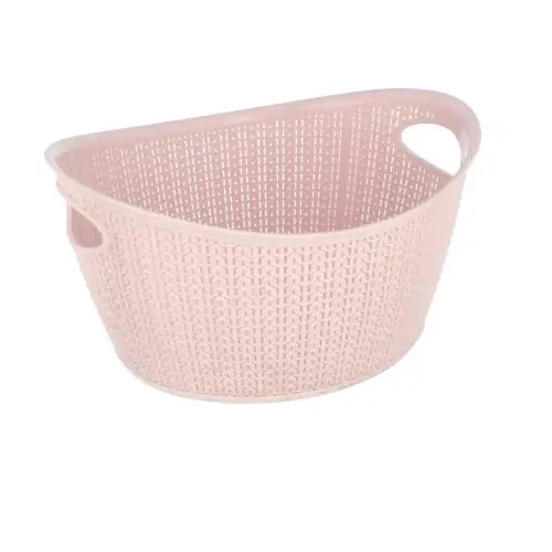 Zamów teraz Koszyk Knit 9 l Owalny Różowy Ucsan