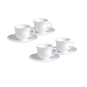 Komplet 4 filiżanek 280 ml ze spodkami Trianon Luminarc Dodaj do koszyka