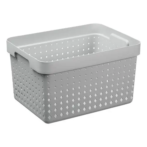 Organizer Seoul Recycled Srebrny Duży Plast Team Bestseller