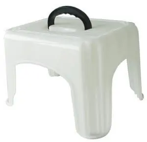 Darmowy zwrot Podnóżek z uchwytem rączką 150 kg 24cm taboret