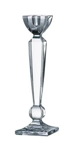 Wysoka jakość BOHEMIA OLYMPIA Świecznik 30,5 cm kryształ prezent