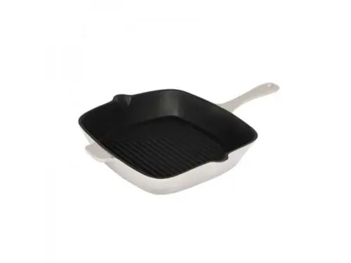 Patelnia żeliwna kwadratowa Jadwiga Emalia Rybnik 26 cm Wyjątkowa oferta