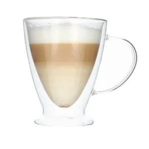 Kubek Filiżanka Do Kawy Herbaty LATTE Podwójna Ścianka Termiczne 300 ml Zamów teraz