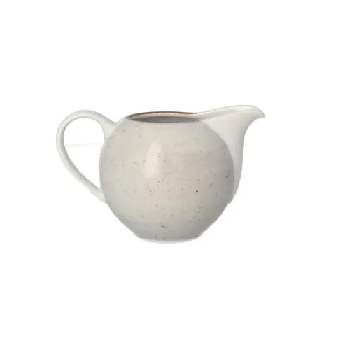Tylko dziś LUBIANA VENUS Dzbanek mlecznik porcelanowy 300 ml KOLORY ZIEMI SIWY