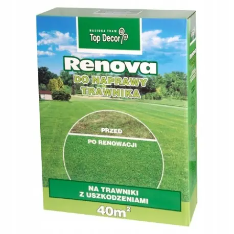 Wyjątkowa oferta Trawa nasiona mieszanka renowacyjna 1kg Renova