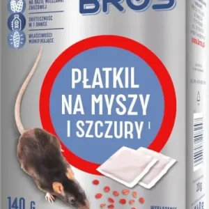 Wybór klientów Płatkil trutka na myszy i szczury 140g