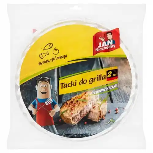 Najlepsza cena Tacki okrągłe do grilla Jan Niezbędny 2szt