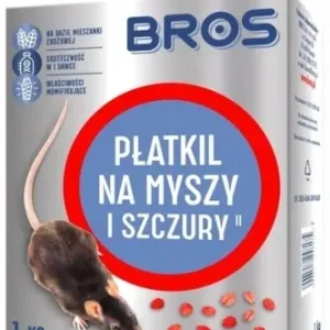 Trutka przynęta na myszy i szczury płatkil 1kg Ekspresowa dostawa