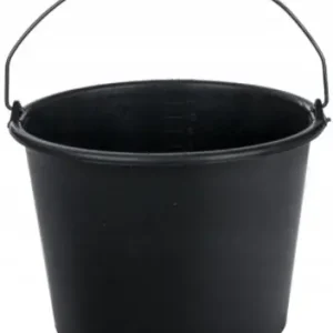 Wiadro budowlane gospodarcze plastikowe 20l czarne Darmowy zwrot