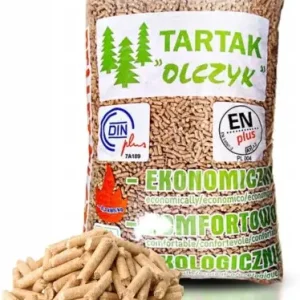 Pellet drzewny Olczyk 15kg 6mm Promocja