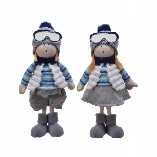 Figurka świąteczna lalka 28 cm Nowy