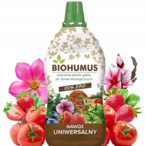 Biohumus nawóz EKO do kwiatów i roślin uniwersalny 1l Nowość