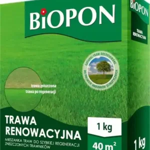 Biopon Trawa renowacyjna ogrodowa gazonowa 1 kg Wybór klientów