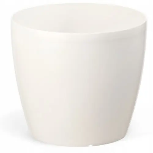 Do wyczerpania zapasów Doniczka osłonka plastikowa kremowa 12 cm Magnolia