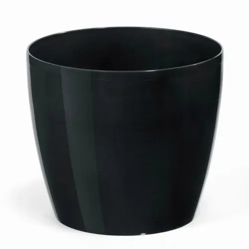 Doniczka osłonka plastikowa czarna 15,5 cm Magnolia Wybór klientów