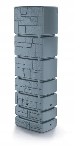 Bezpieczna płatność Zbiornik na deszczówkę szary Tower Stone 350l