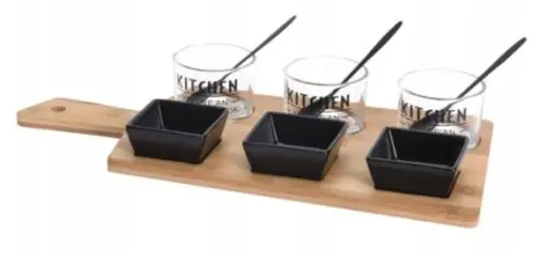 Taca zestaw do przystawek tapas 37 cm 10 el. Bezpieczna płatność