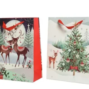 Kup teraz Torebka na prezenty papierowa świąteczna 32 cm