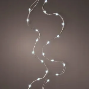 Tylko do końca tygodnia Lampki świąteczne micro LED zimne białe 1,95 m