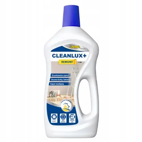 Płyn do czyszczenia po remoncie Cleanlux 750 ml Hit cenowy