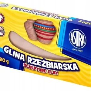 Glina rzeźbiarska dla dzieci do lepienia 520 g Nowość